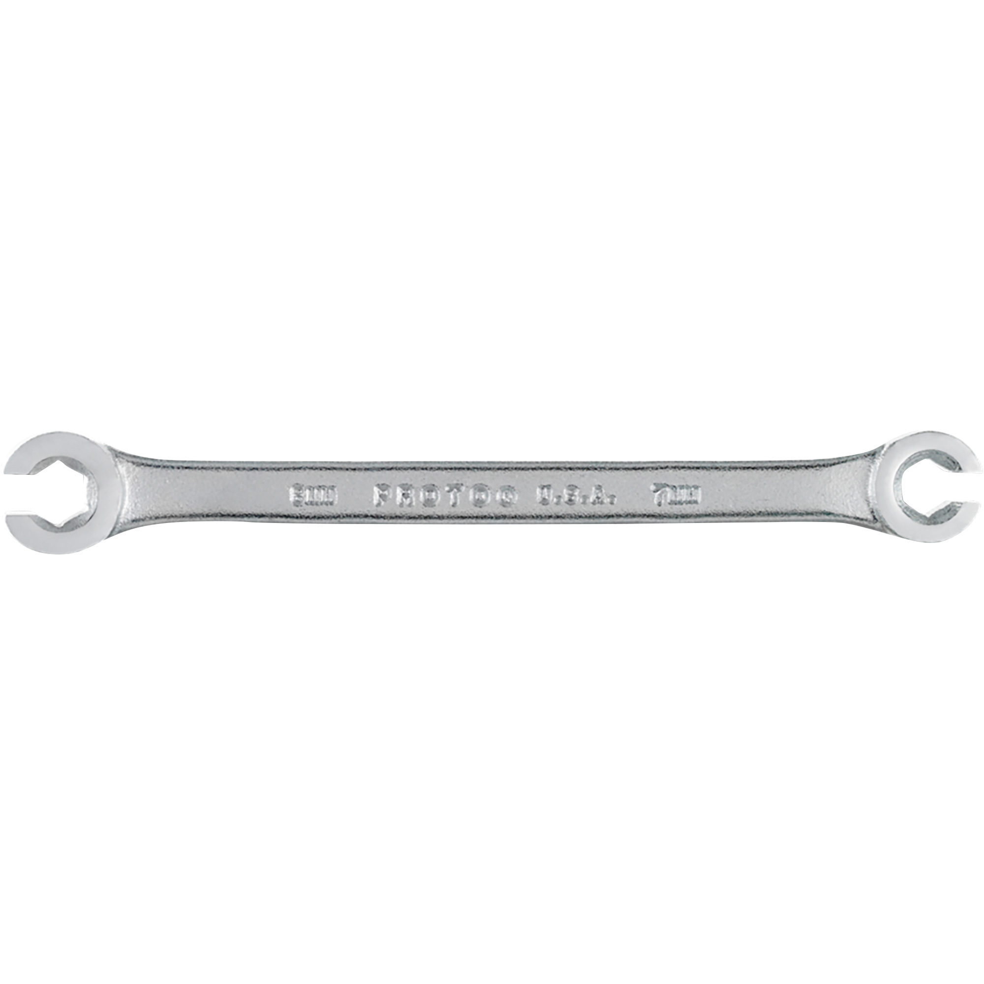 Proto Flare Nut Wrench, 7mm x 8mm, Satin Finish, Model# J3707M